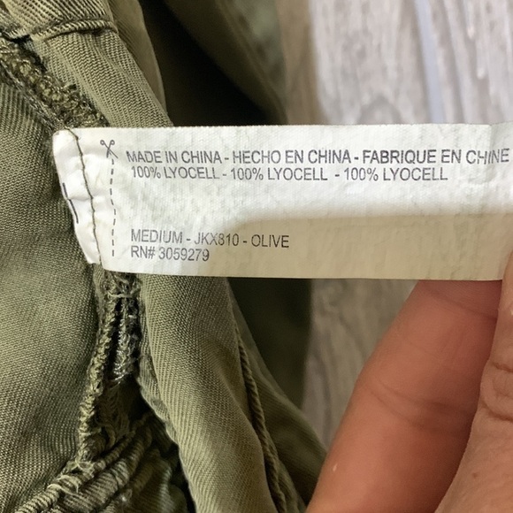 Thread & Supply - Ayla Women's Anorak Utility Jacket Olive Medium - Picture 10 of 10